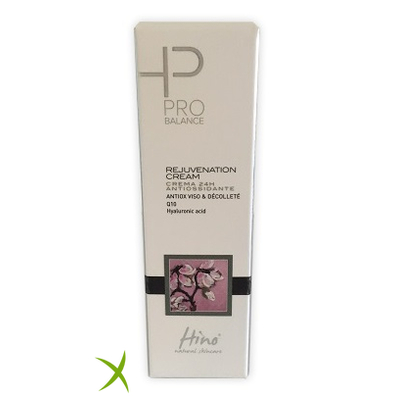 Hino Natural Skincare Pro Balance Rejuvenation Cream Crema 24h Antiossidante 50 ml