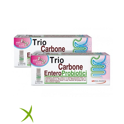 Triocarbone Enteroprobiotici 7 Flaconcini x 10 ml