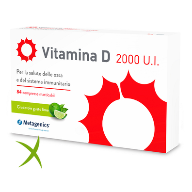 Vitamina D 2000 UI 84 Compresse