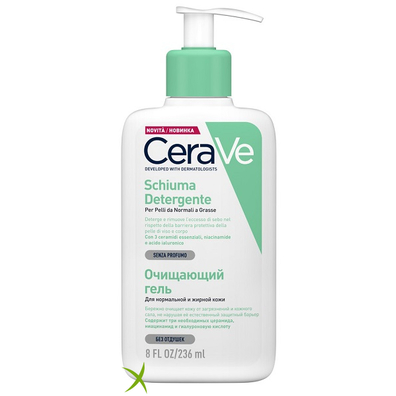 Cerave Schiuma Detergente Viso 236 ml