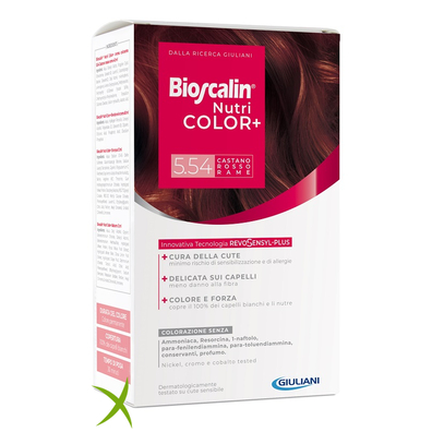 Bioscalin Nutricolor Plus Colorazione 5,54 Castano Rosso Rame 