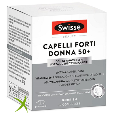 Swisse Capelli Forti Donna 50+ 30 Compresse