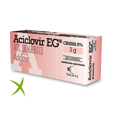 Aciclovir EG 5% Crema 3 g 