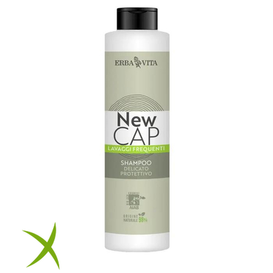 Erba Vita New Cap Shampoo Lavaggi Frequenti 250 ml