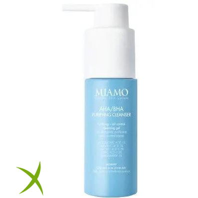 Miamo AHA/BHA Purifying Cleanser Gel Detergente Viso 50ml