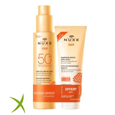 Nuxe Sun Spray Spf50 150 ml + Shampoo Doccia 100 ml