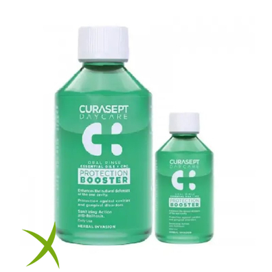 Curasept Daycare Booster Collutorio Herbal Invasion 500 ml + 100 ml