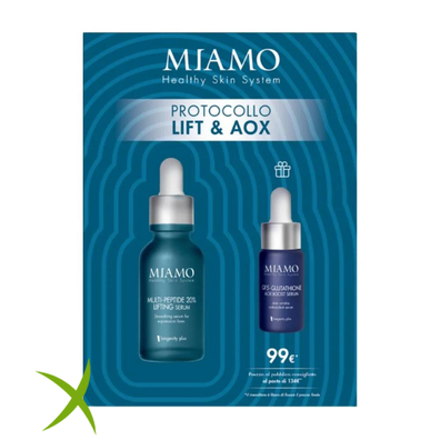 Miamo Cofanetto 2025 Fill & Aox 1 Rughe di Espressione Multi Peptide 30 ml + 1 GF5 10 ml