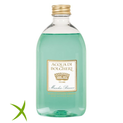 Acqua di Bolgheri Ricarica Diffusore Muschio Bianco 500 ml